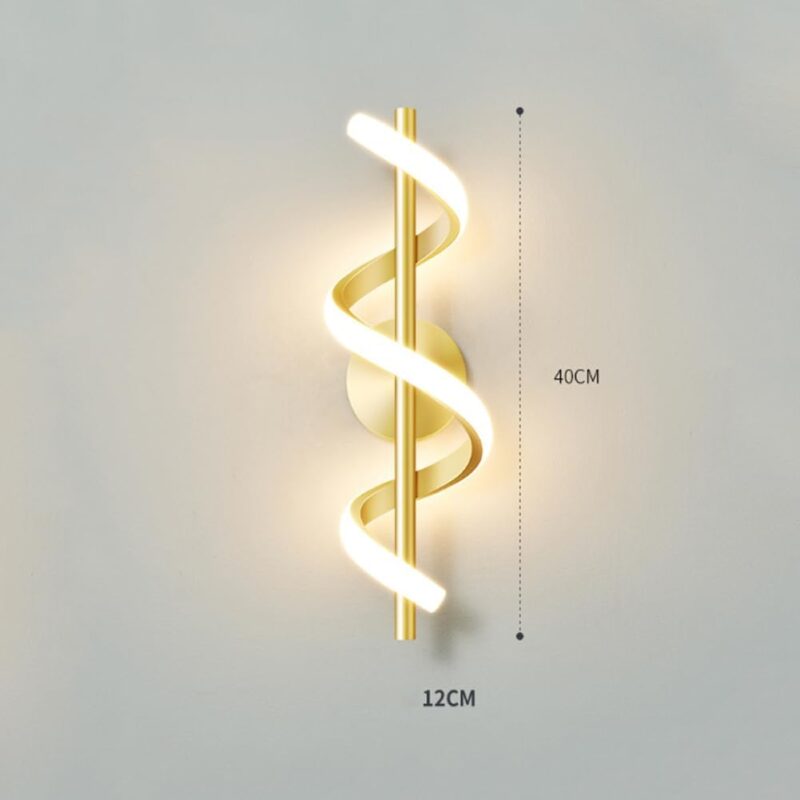 Wall Lamp Gold - Image 2