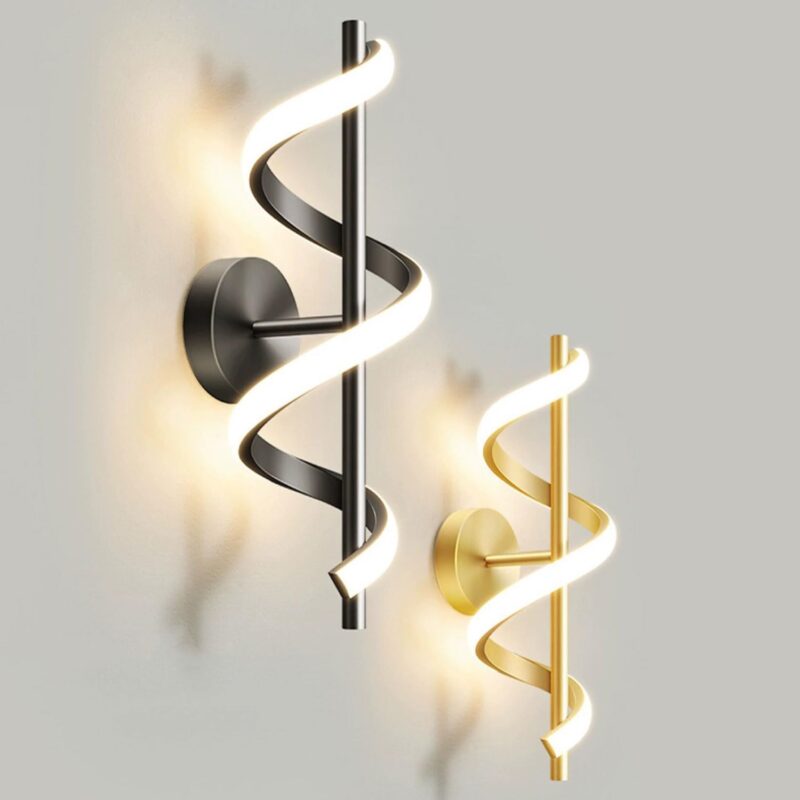 Wall Lamp Gold - Image 3