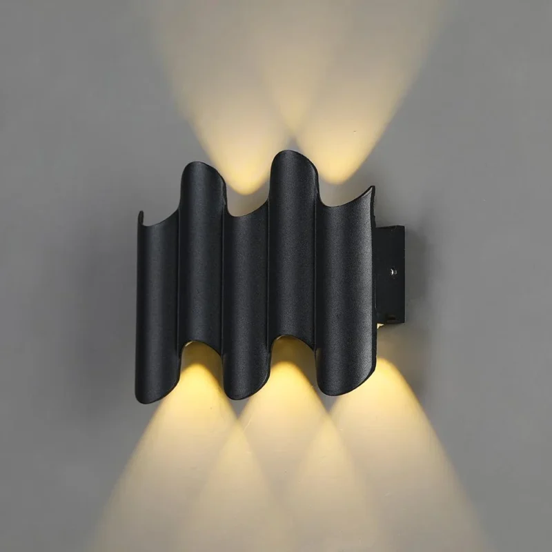 Waveform Up-Down LED Wall Light - Image 2