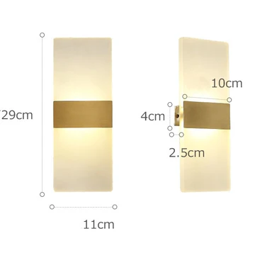 Wall Lamp Gold - Image 3