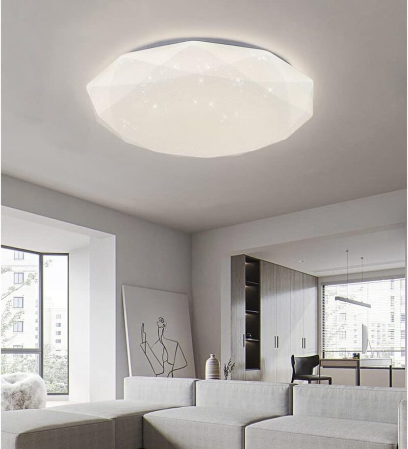 Diamond Glow LED Ceiling Light