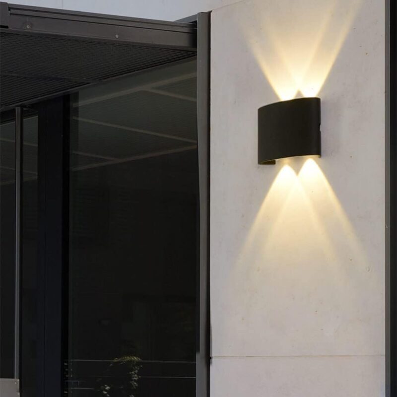 Multi-Beam Waterproof LED Wall Light - Image 4